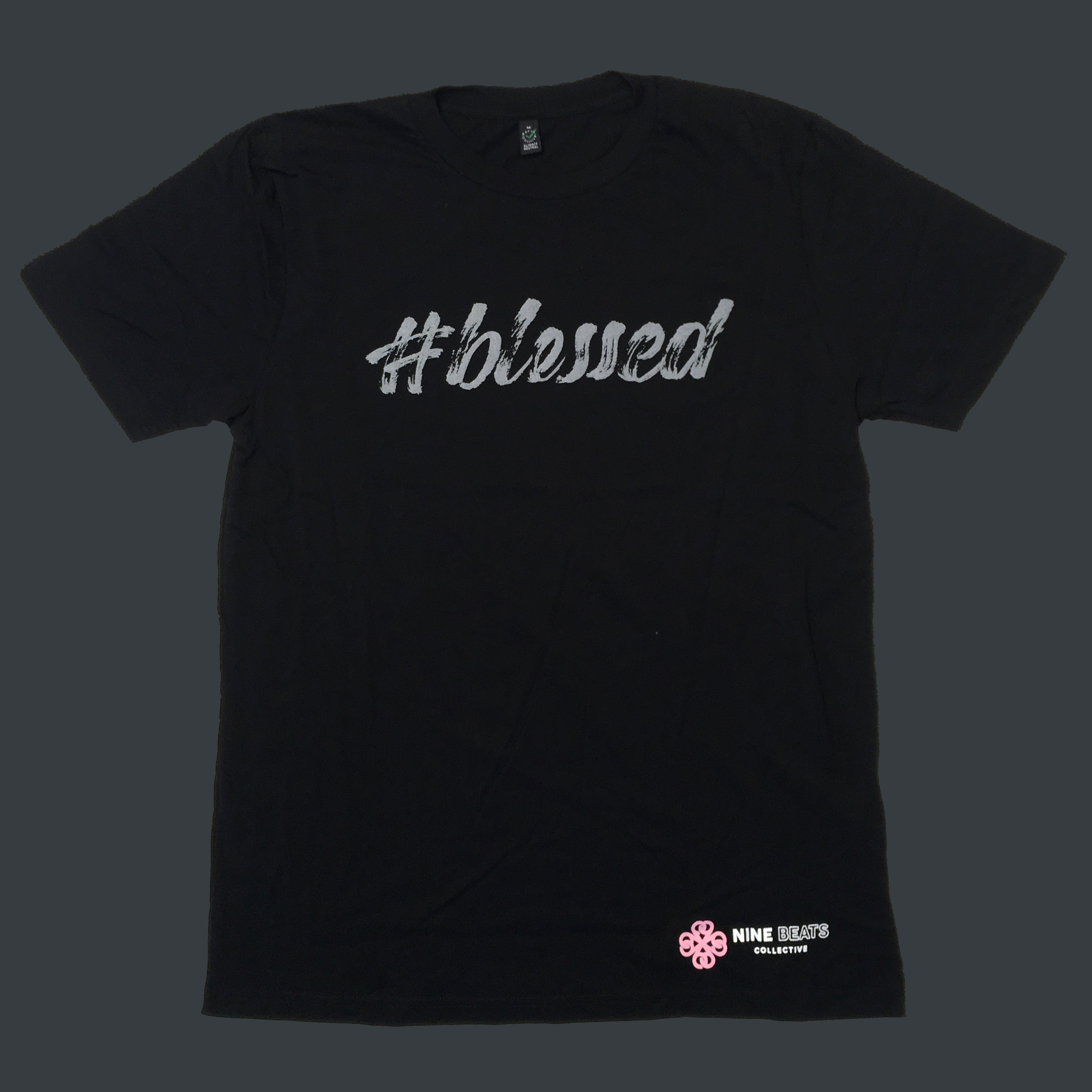 Slået lastbil Exert Savant Organic, #Blessed on black t-shirt (unisex) | Nine Beats Collective